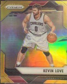 Kevin Love [Gold Prizm] #34