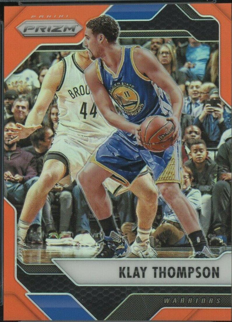 Klay Thompson [Orange Prizm] #283