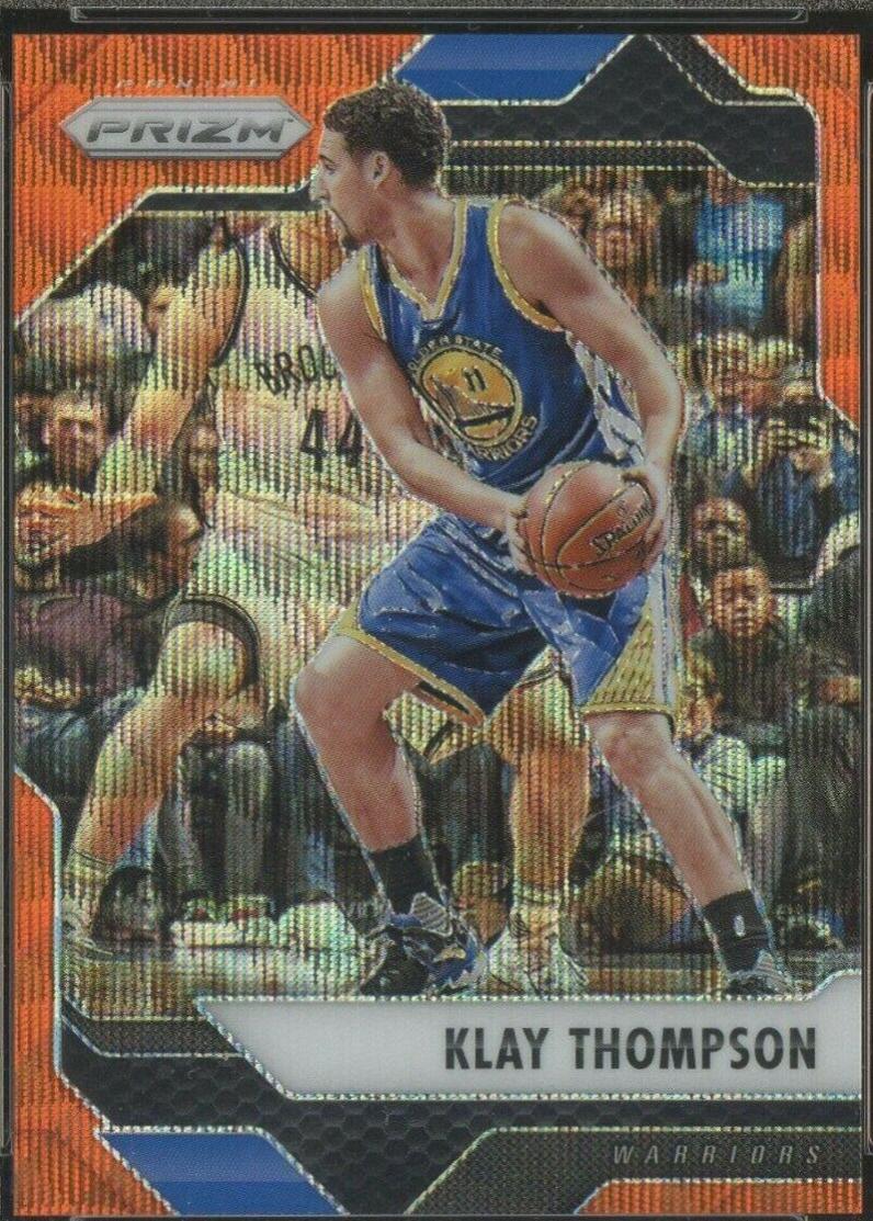 Klay Thompson [Orange Wave Prizm] #283