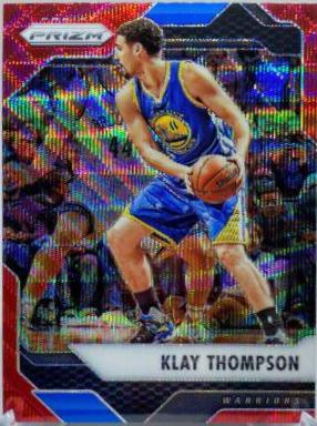 Klay Thompson [Ruby Wave Prizm] #283