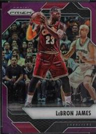 LeBron James [Purple Prizm] #31