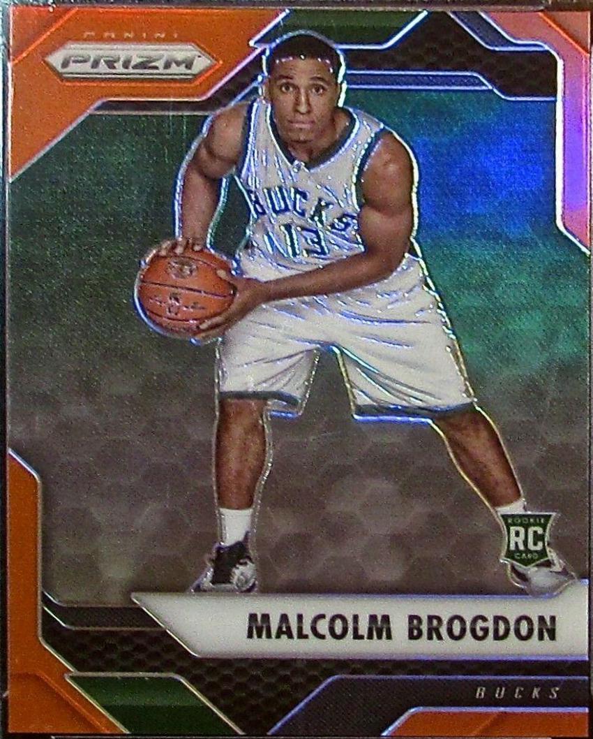 Malcolm Brogdon [Orange Prizm] #17