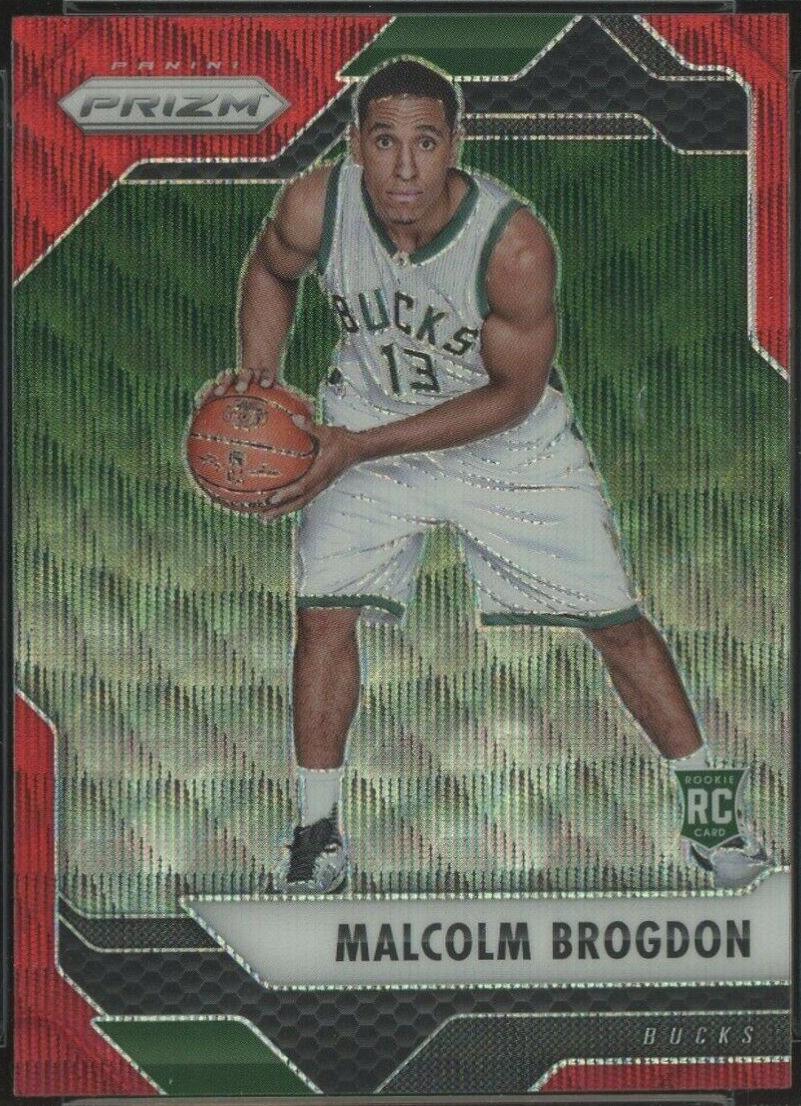 Malcolm Brogdon [Ruby Wave Prizm] #17