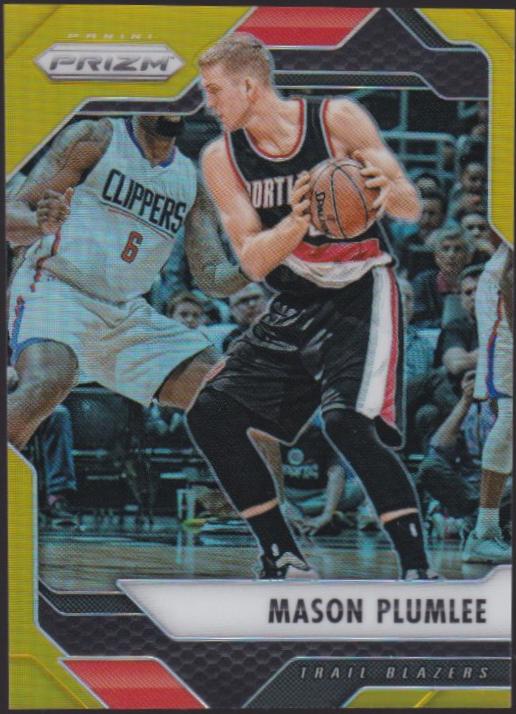 Mason Plumlee [Gold Prizm] #276