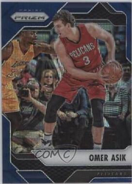 Omer Asik [Blue Wave Prizm] #195