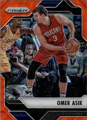 Omer Asik [Orange Wave Prizm] #195