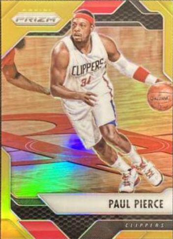 Paul Pierce [Gold Prizm] #58