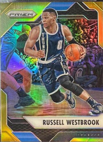 Russell Westbrook [Gold Prizm] #251