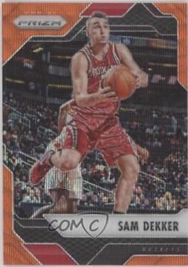 Sam Dekker [Orange Wave Prizm] #229
