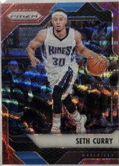 Seth Curry [Ruby Wave Prizm] #157