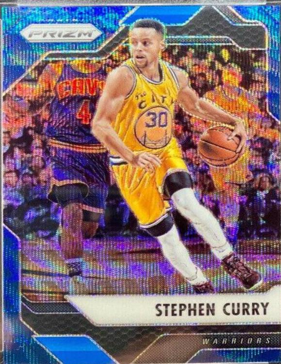 Stephen Curry [Blue Wave Prizm] #281
