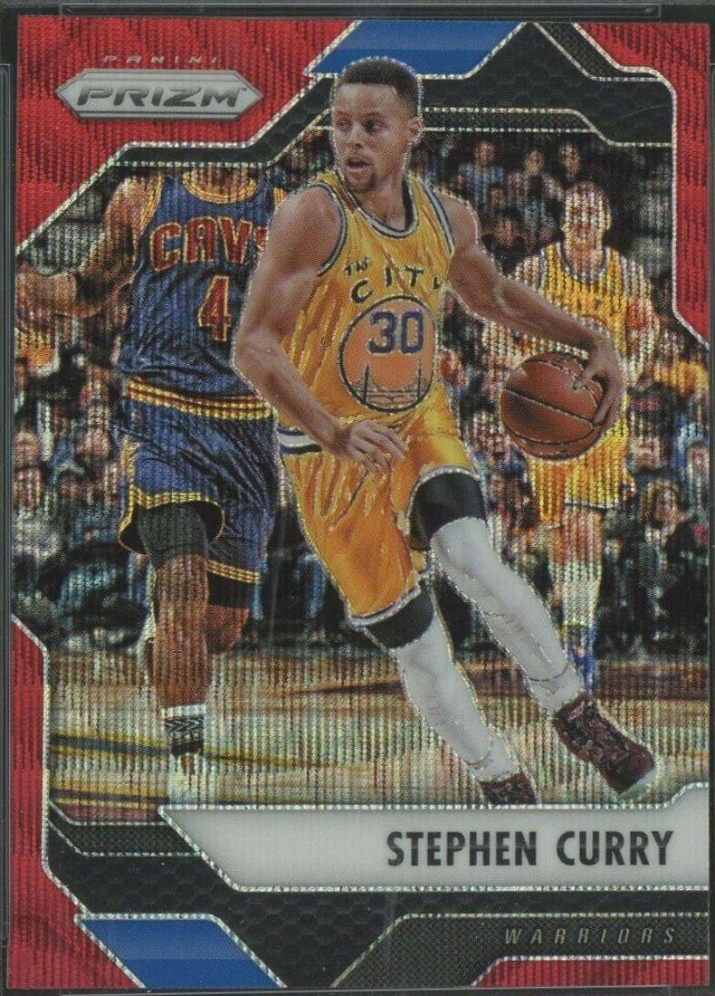 Stephen Curry [Ruby Wave Prizm] #281