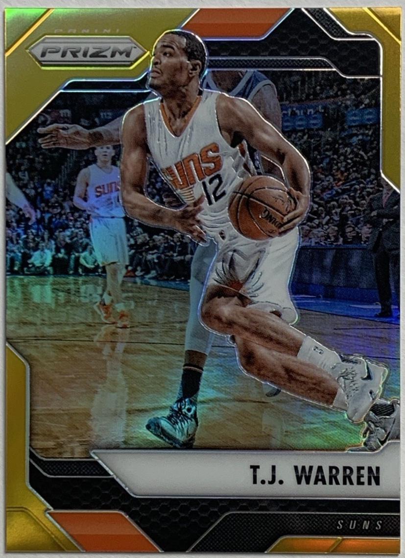 T. J. Warren [Gold Prizm] #249