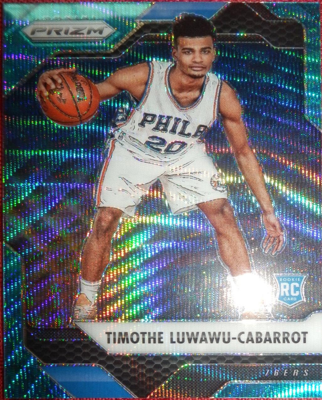 Timothe Luwawu Cabarrot [Teal Wave Prizm] #3