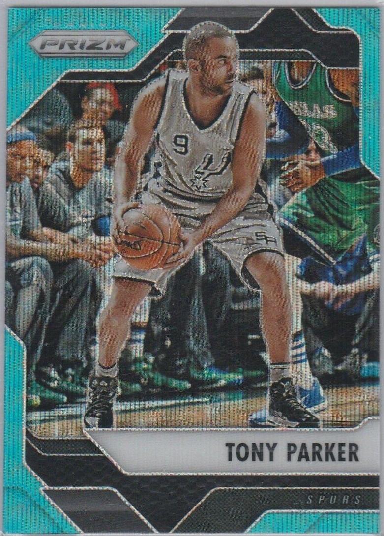 Tony Parker Teal Wave Prizm #233