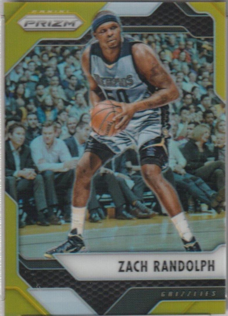 Zach Randolph Gold Prizm #64