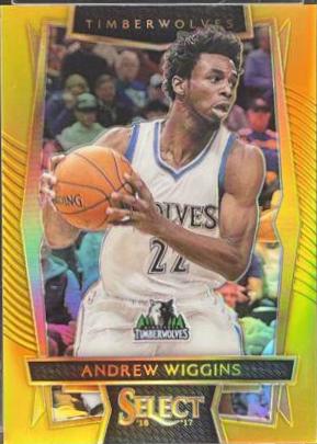 Andrew Wiggins [Gold Prizm] #50