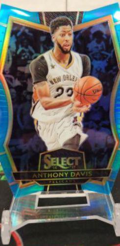 Anthony Davis [Die Cut Gold Prizm] #170