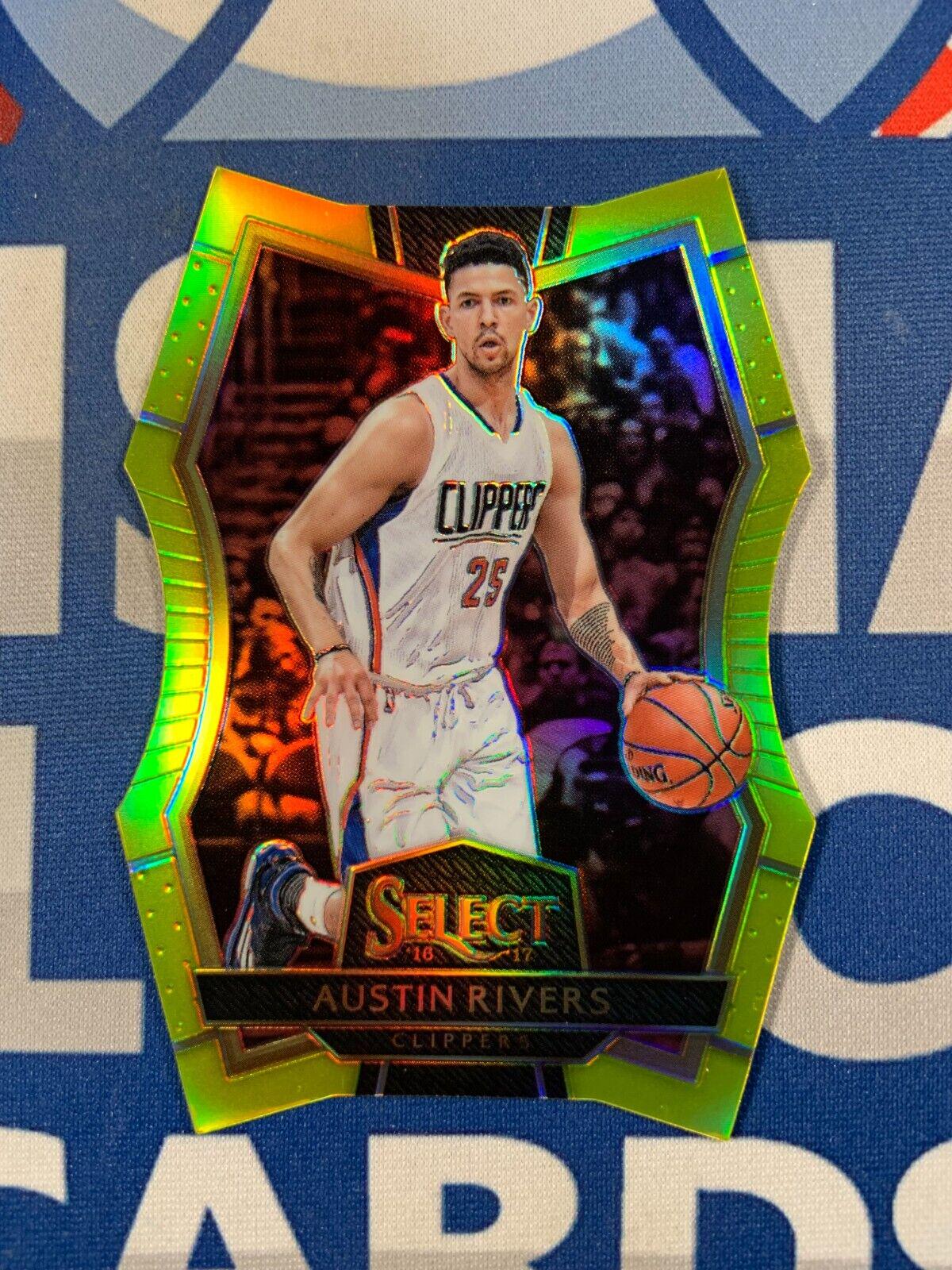 Austin Rivers [Die Cut Gold Prizm] #150