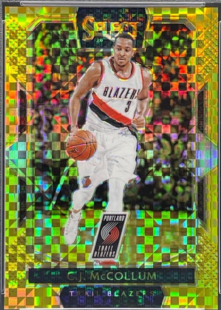 C. J. McCollum [Gold Prizm] #260