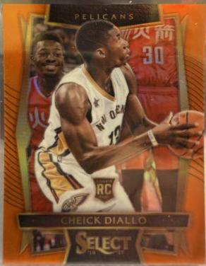 Cheick Diallo [Orange Prizm] #11