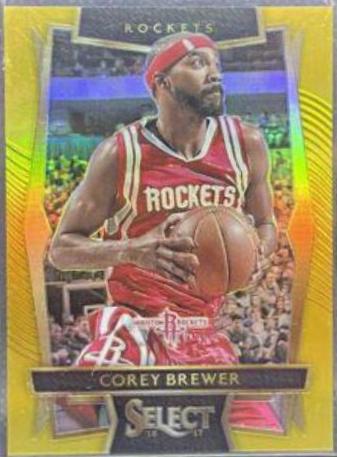 Corey Brewer [Gold Prizm] #69