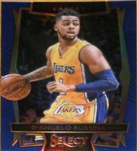 D'Angelo Russell [Blue Prizm] #61