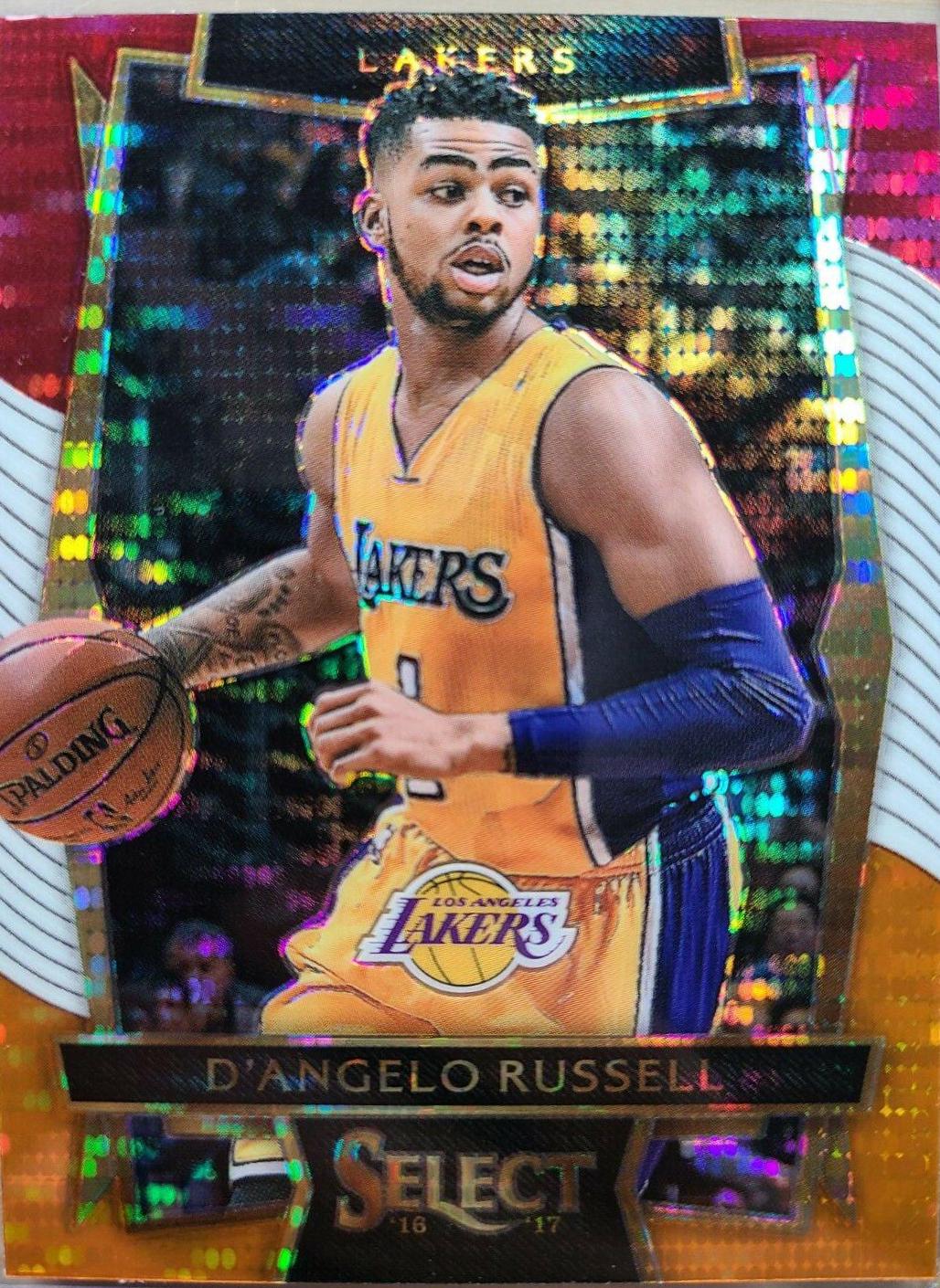 D'Angelo Russell [Tri Color Prizm] #61