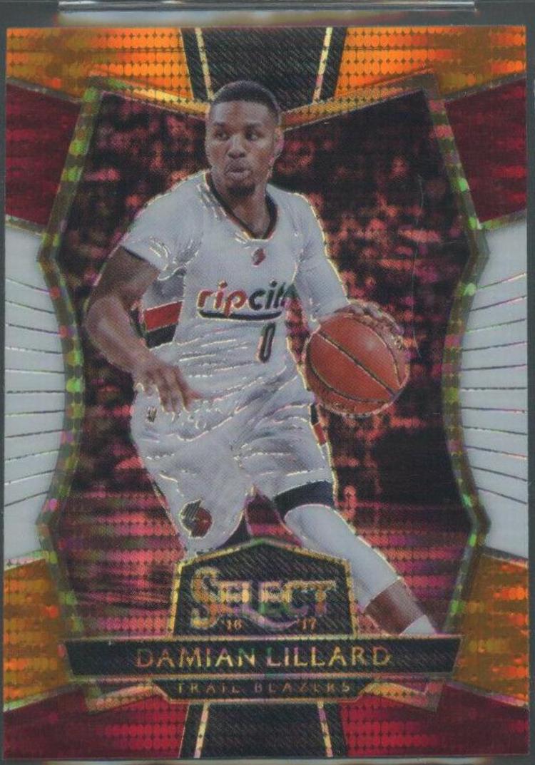 Damian Lillard [Tri Color Prizm] #156