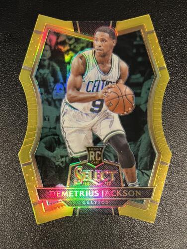 Demetrius Jackson [Die Cut Gold Prizm] #182