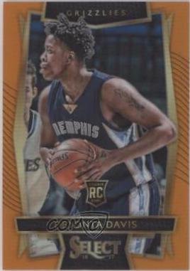 Deyonta Davis [Orange Prizm] #22