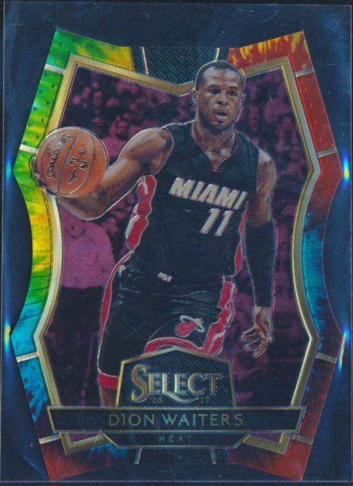 Dion Waiters [Die Cut Gold Prizm] #193