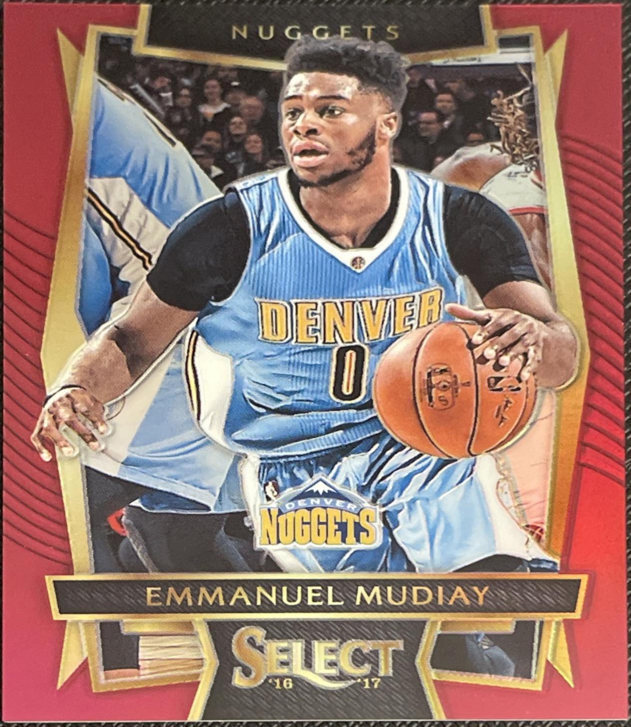 Emmanuel Mudiay [Maroon Prizm] #73