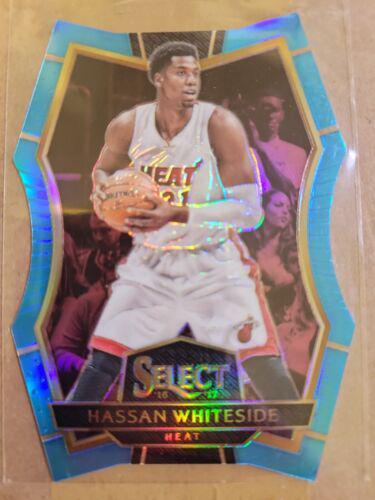 Hassan Whiteside [Die Cut Gold Prizm] #123