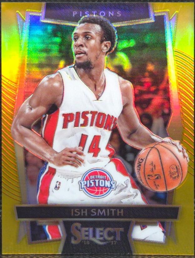 Ish Smith [Gold Prizm] #44