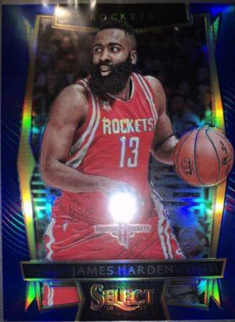 James Harden [Blue Prizm] #54