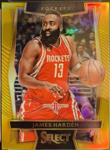 James Harden [Gold Prizm] #54