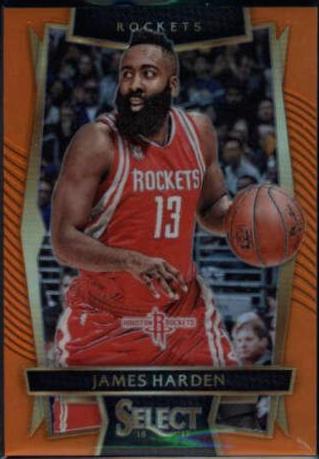 James Harden [Orange Prizm] #54