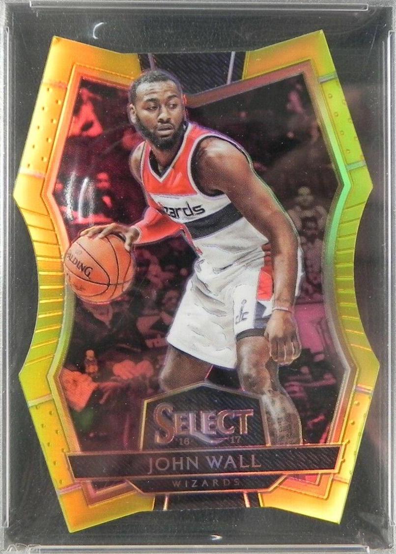 John Wall [Die Cut Gold Prizm] #175