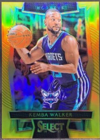 Kemba Walker [Gold Prizm] #75