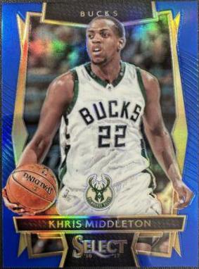 Khris Middleton [Blue Prizm] #45