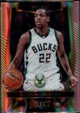 Khris Middleton [Silver Prizm] #45
