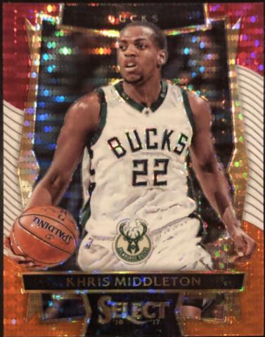 Khris Middleton [Tri Color Prizm] #45