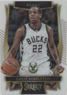 Khris Middleton [White Prizm] #45