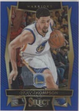 Klay Thompson [Blue Prizm] #35