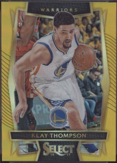 Klay Thompson [Gold Prizm] #35