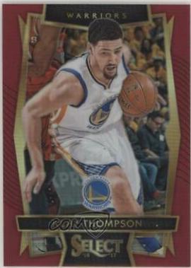 Klay Thompson [Maroon Prizm] #35