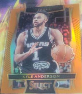 Kyle Anderson [Orange Prizm] #15