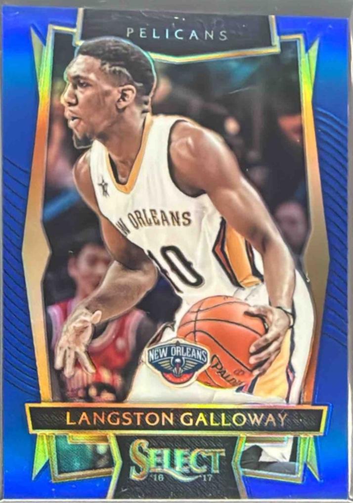 Langston Galloway [Blue Prizm] #16