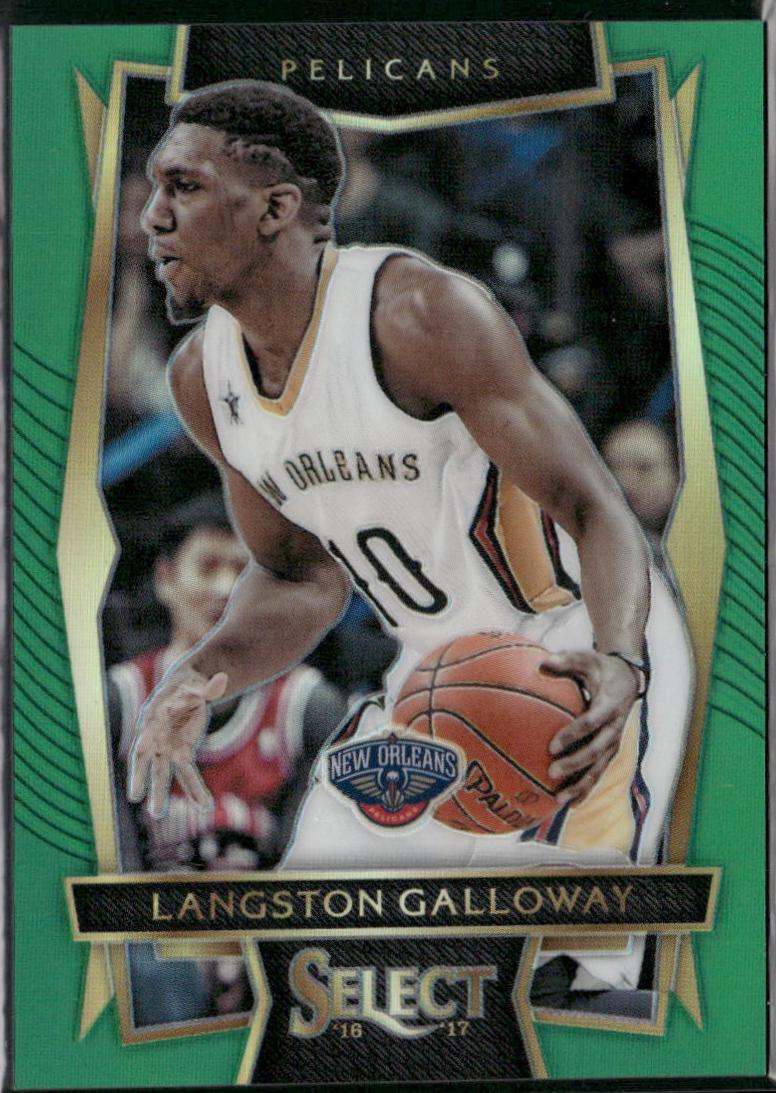 Langston Galloway [Green Prizm] #16